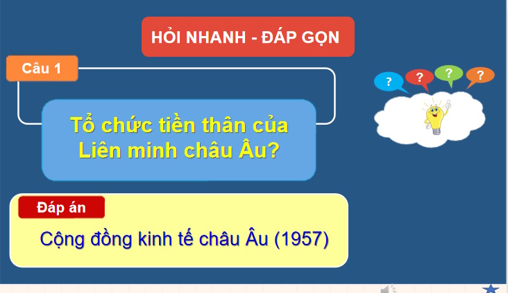 PowerPoint Địa lí 7 Bài 4: Liên minh châu Âu