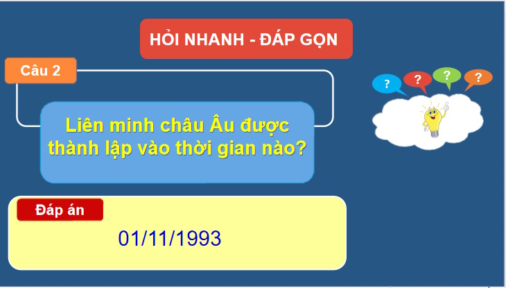 PowerPoint Địa lí 7 Bài 4: Liên minh châu Âu