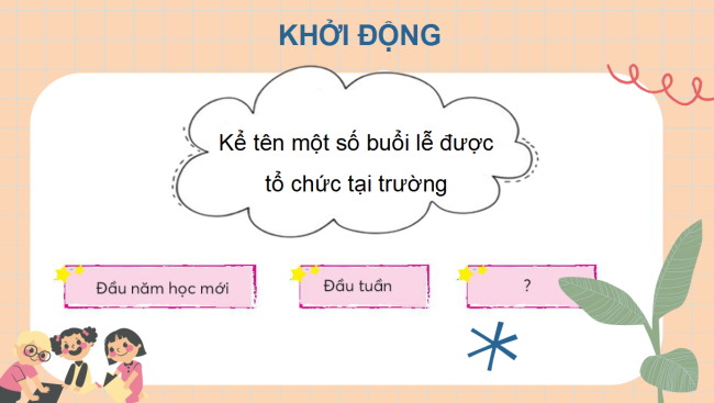 PowerPoint Tiếng Việt 3 Bài 4: Lễ kết nạp Đội