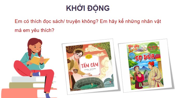 PowerPoint Kể chuyện Cô bé ham đọc sách