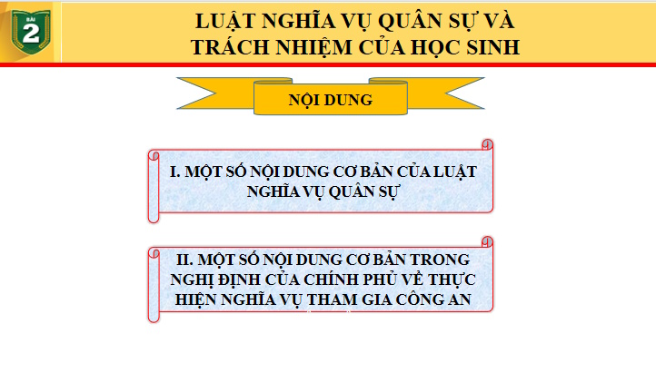 Giáo án PowerPoint Giáo dục Quốc phòng và An ninh 11 Bài 2