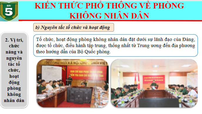Giáo án PowerPoint Giáo dục Quốc phòng và An ninh 11 Bài 5