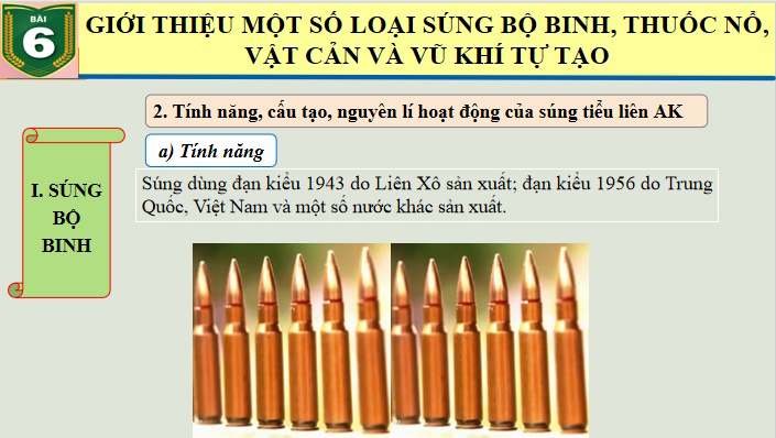 Giáo án PowerPoint Giáo dục Quốc phòng và An ninh 11 Bài 6