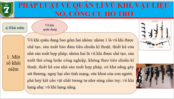 Giáo án PowerPoint Giáo dục Quốc phòng và An ninh 11 Bài 7