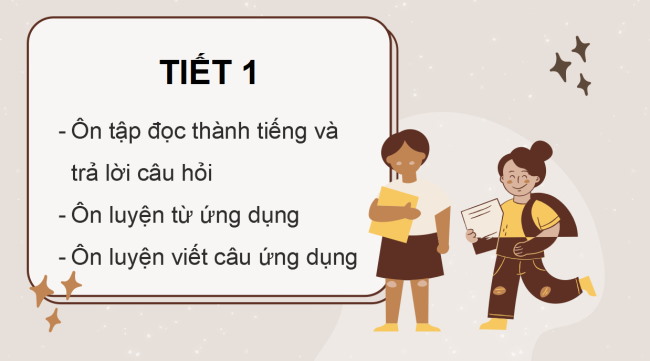 PowerPoint Tiếng Việt 3 Ôn tập giữa học kì I (Tiết 1)