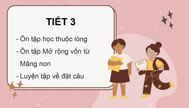 PowerPoint Tiếng Việt 3 Ôn tập giữa học kì I (Tiết 3)