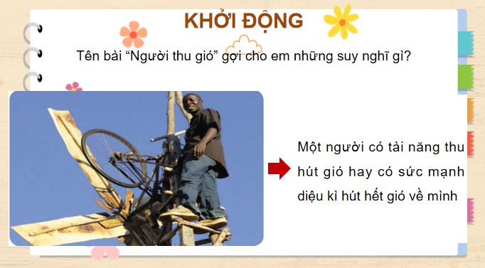 PowerPoint Bài đọc 3 Người thu gió