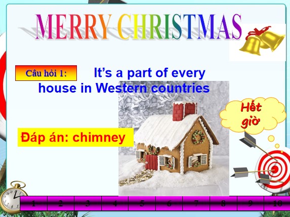 PPT hoạt động ngoại khóa môn Tiếng Anh về Giáng sinh