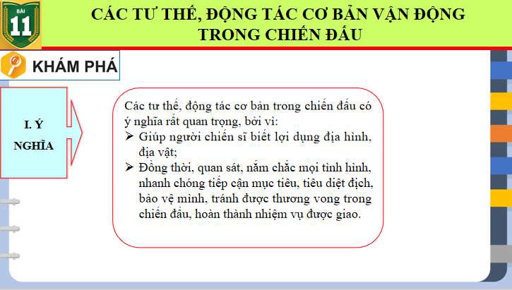 Giáo án PowerPoint Giáo dục Quốc phòng và An ninh 10 Bài 11