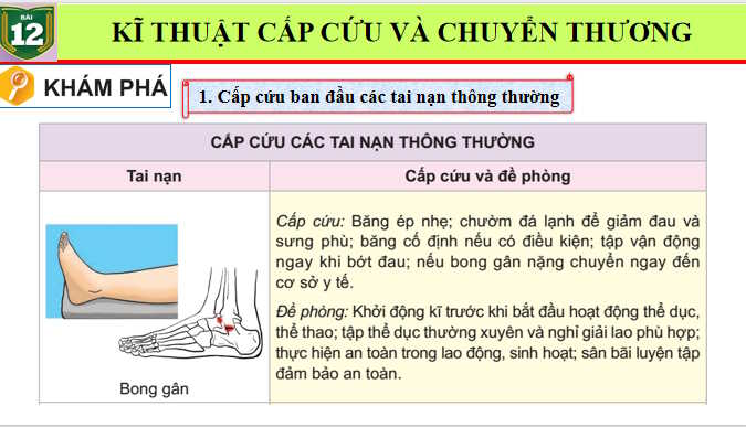 Giáo án PowerPoint Giáo dục Quốc phòng và An ninh 10 Bài 12