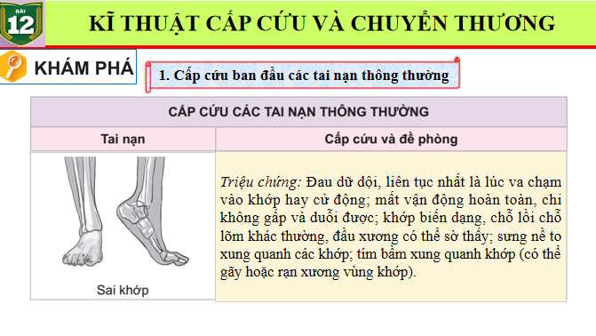 Giáo án PowerPoint Giáo dục Quốc phòng và An ninh 10 Bài 12