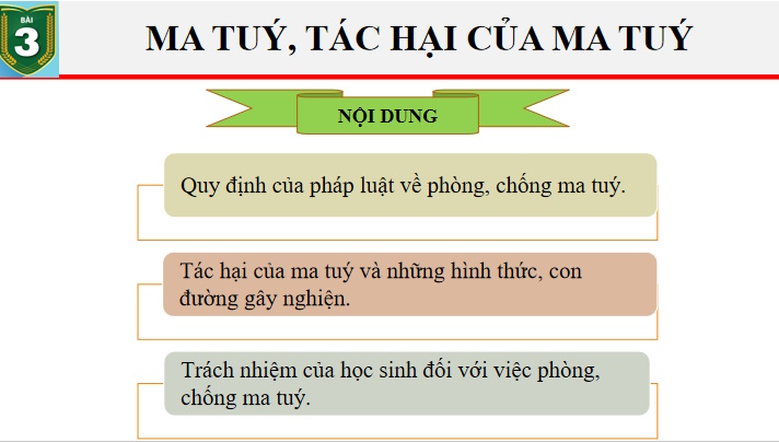 Giáo án PowerPoint Giáo dục Quốc phòng và An ninh 10 Bài 3