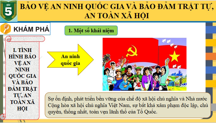 Giáo án PowerPoint Giáo dục Quốc phòng và An ninh 10 Bài 5
