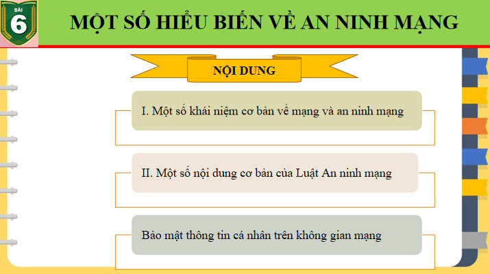 Giáo án PowerPoint Giáo dục Quốc phòng và An ninh 10 Bài 6