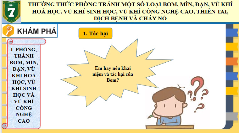 Giáo án PowerPoint Giáo dục Quốc phòng và An ninh 10 Bài 7