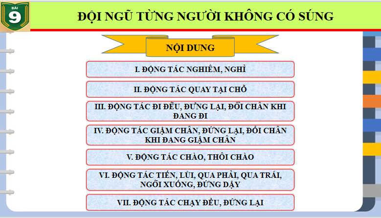 Giáo án PowerPoint Giáo dục Quốc phòng và An ninh 10 Bài 9