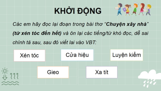 PowerPoint Tiếng Việt 3 Bài 3: Nghe - viết Chuyện xây nhà