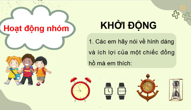 PowerPoint Tiếng Việt 3 Bài 1: Đồng hồ mặt trời