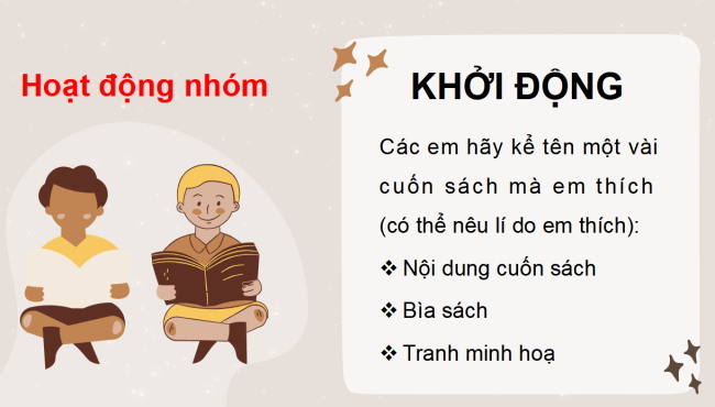 PowerPoint Tiếng Việt 3 Bài 2: Cuốn sách em yêu