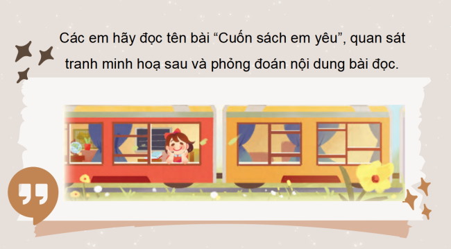 PowerPoint Tiếng Việt 3 Bài 2: Cuốn sách em yêu