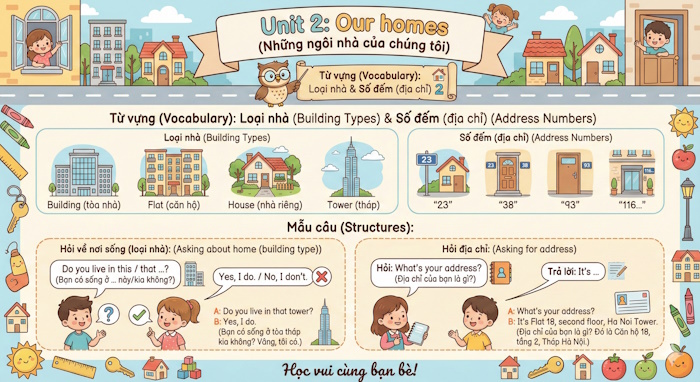 Từ vựng Tiếng Anh lớp 5 Global Success