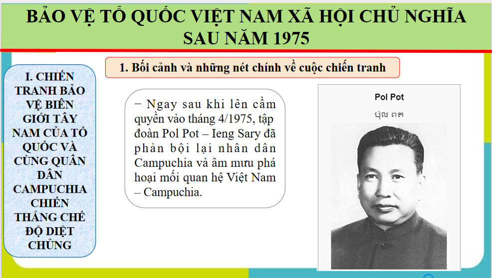 Giáo án PowerPoint GDQP 12 Bài 1