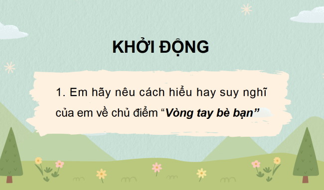 PowerPoint Tiếng Việt 3 Bài 1: Chú sẻ và bông hoa bằng lăng