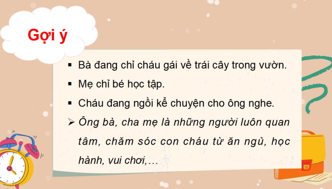 PowerPoint Tiếng Việt 3 Bài 1: Ông ngoại