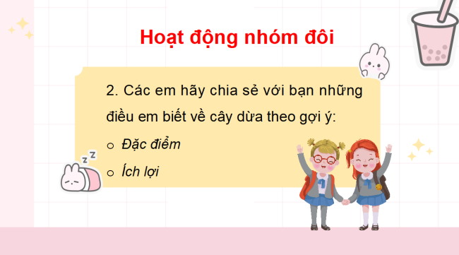 PowerPoint Tiếng Việt 3 Bài 2: Vườn dừa của ngoại