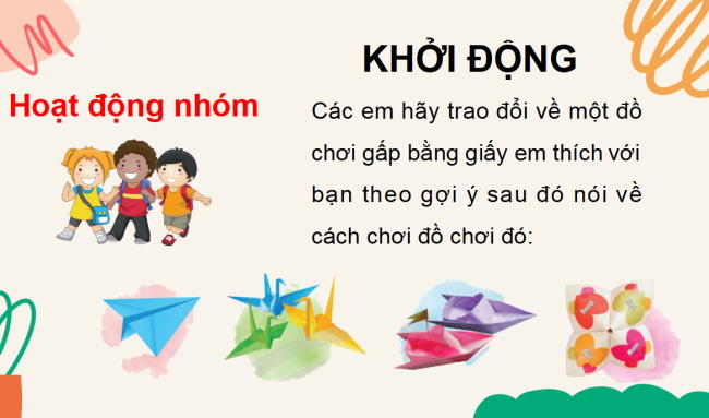 PowerPoint Tiếng Việt 3 Bài 4: Thuyền giấy