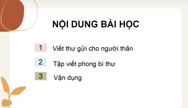 PowerPoint Tiếng Việt 3 Bài 4: Luyện tập viết thư cho người thân