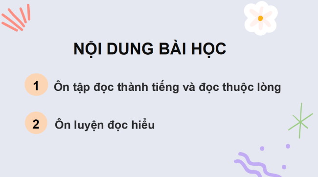 PowerPoint Tiếng Việt 3 Ôn tập cuối học kì I (Tiết 1)