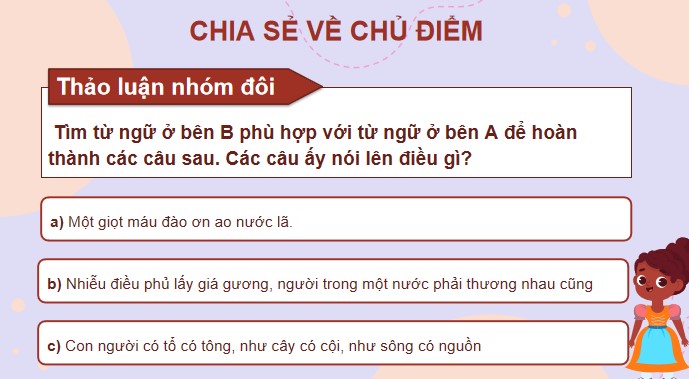 Giáo án điện tử Bài 7: Người cô của bé Hương