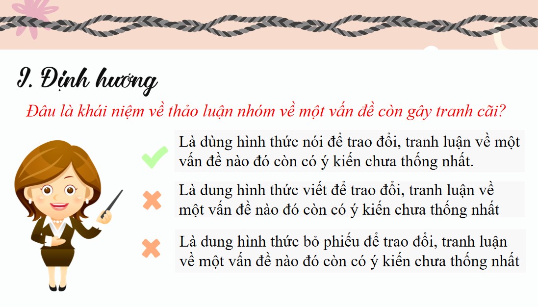 PowerPoint Bài Thảo luận nhóm về một vấn đề Văn 7 Cánh Diều