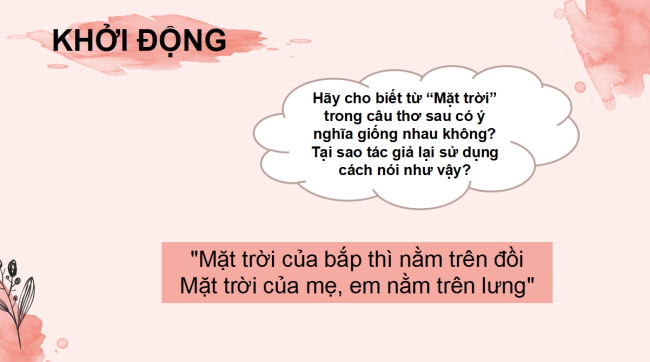 PowerPoint Ngữ văn 6 Bài 5: Thực hành tiếng Việt