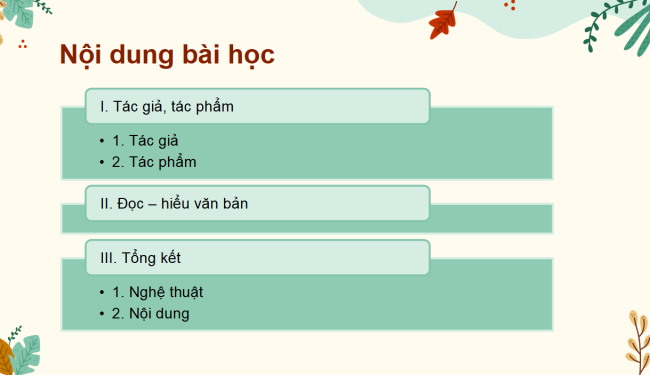 PowerPoint Ngữ văn 6 Bài 5: Thương nhớ bầy ong