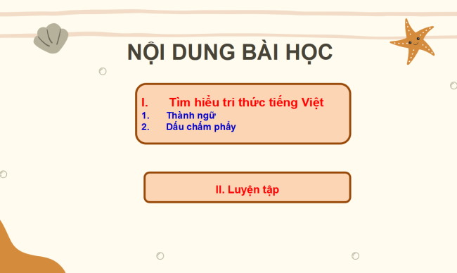 PowerPoint Ngữ văn 6 Bài 4: Thực hành tiếng Việt