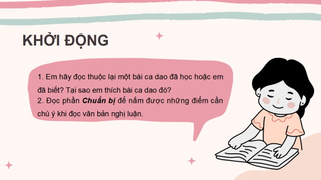 PowerPoint Ngữ văn 6 Bài 4: Vẻ đẹp của một bài ca dao