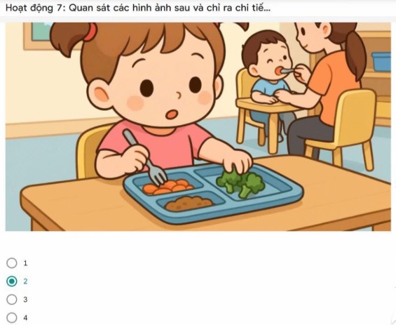 Đáp án trắc nghiệm Module 9 mầm non