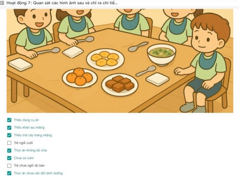 Đáp án trắc nghiệm Module 9 mầm non