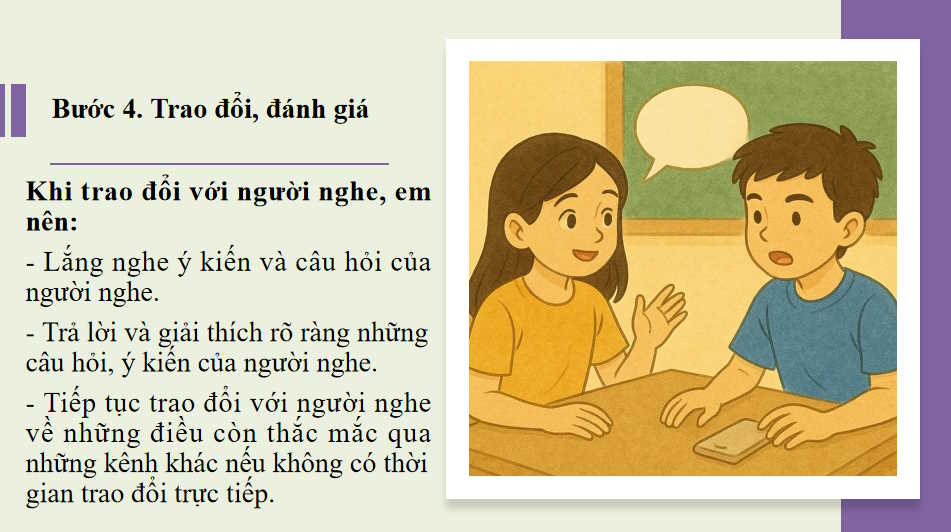 Giải thích quy tắc hoặc luật lệ trong một trò chơi hay hoạt động