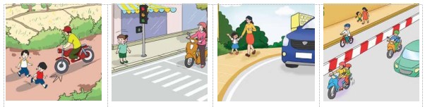 Đáp án An toàn giao thông cho nụ cười trẻ thơ lớp 3 2025