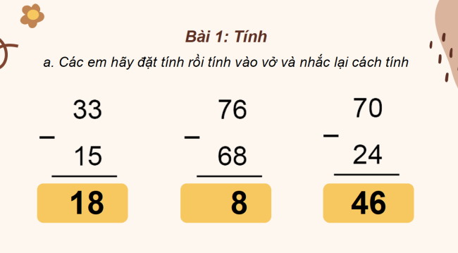 PowerPoint Luyện tập trang 70