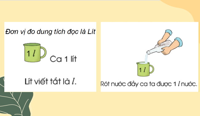 PowerPoint Toán 2 Lít