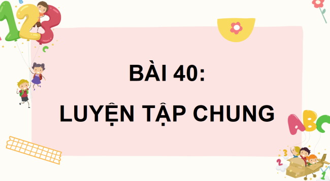 PowerPoint Luyện tập chung trang 80