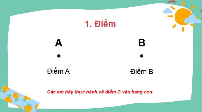 PowerPoint Điểm - Đoạn thẳng