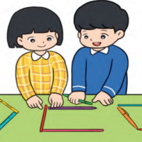 PowerPoint Toán 2: Thực hành lắp ghép, xếp hình phẳng