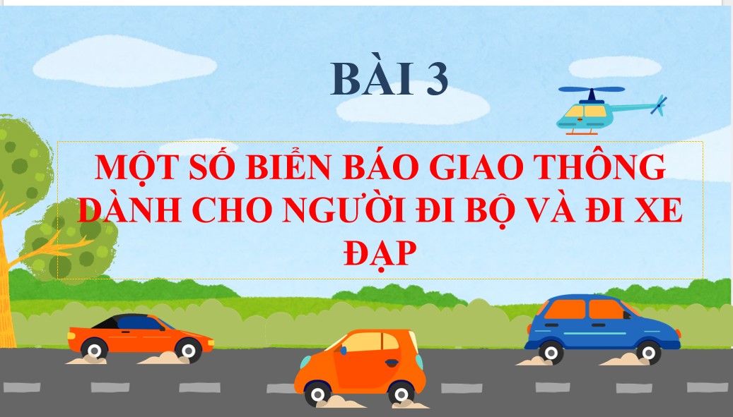 Giáo án PPt an toàn giao thông cho nụ cười ngày mai