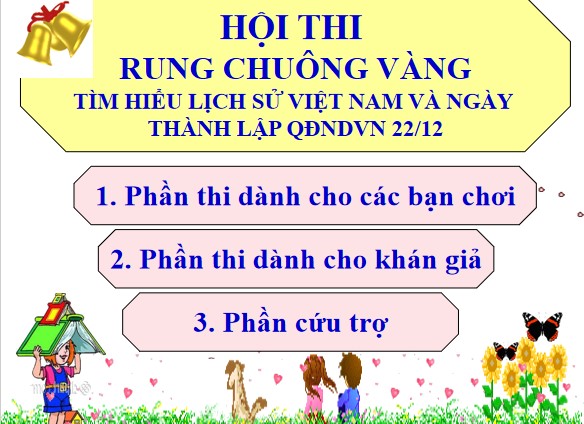 PowerPoint Rung chuông vàng tìm hiểu lịch sử Việt Nam và ngày 22/12