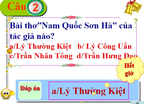 PowerPoint Rung chuông vàng tìm hiểu lịch sử Việt Nam và ngày 22/12